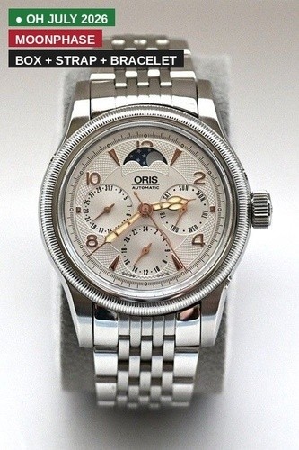 Oris big crown - oris, complication