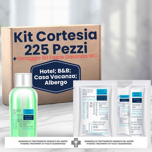 Kit cortesia 225 pezzi - kit,