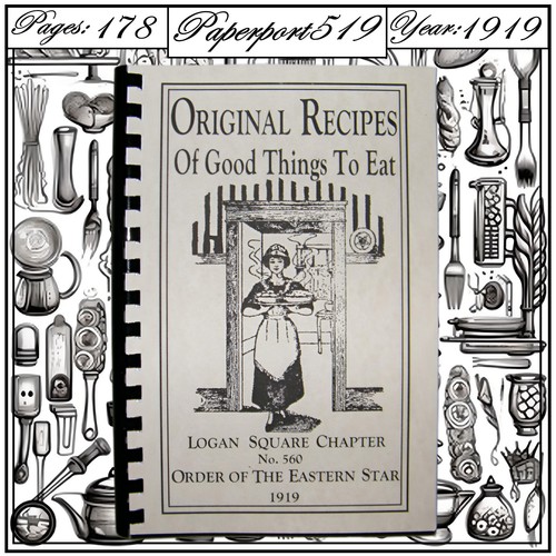 1919 original recipes - of, good