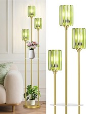 Lampade da terra oro per