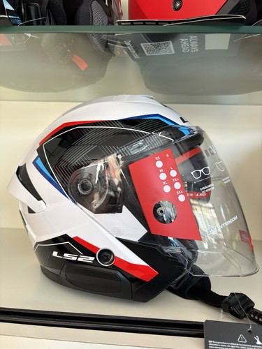 Casco jet doppia - visiera, ls2
