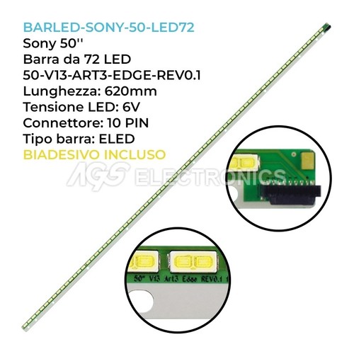 Barra strip led sony - barra,