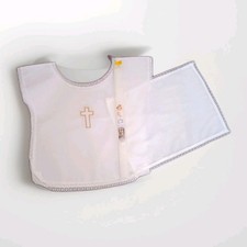 Kit Vestina Battesimo candela fazzoletto