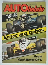 AUTO HEBDO n°331 august 1982
