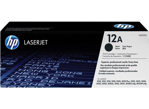 Cartuccia toner laser hp12a - cartuccia,