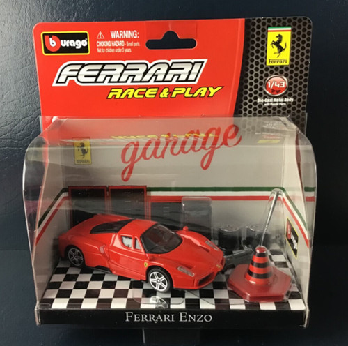Burago ferrari enzo scena - ferrari,