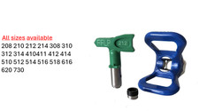 Green fine finish spray tip