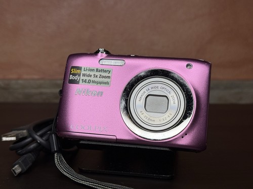 Nikon coolpix s2600 rosa - coolpix,