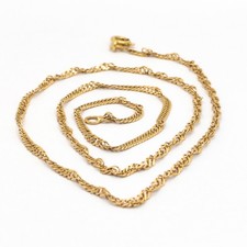 Collana oro 18 kt uomo/donna 18 carati 750/1000 gioiello unisex elegante