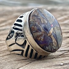 anello uomo argento sterling