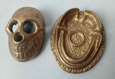 Posacenere teschio sigaretta