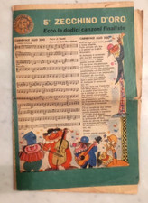 5^ ZECCHINO D' ORO - anno 1963