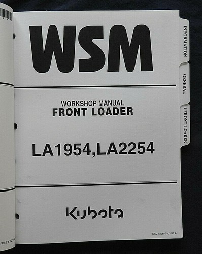 Kubota m100gx m110gx m126gx - m110gx,