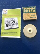 FILTRO OLIO MERCEDES W110 190/D W115 200/D 220/D O309/D T2 MANN FILTER O5001