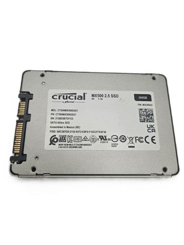 Ssd sata crucial mx500 - ssd,