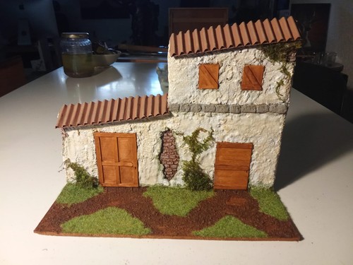Case per fondale - case, presepe