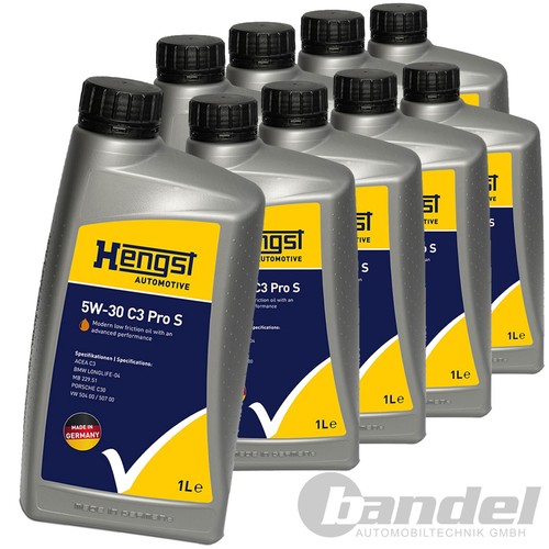 Olio motore 9x1l hengst - olio,