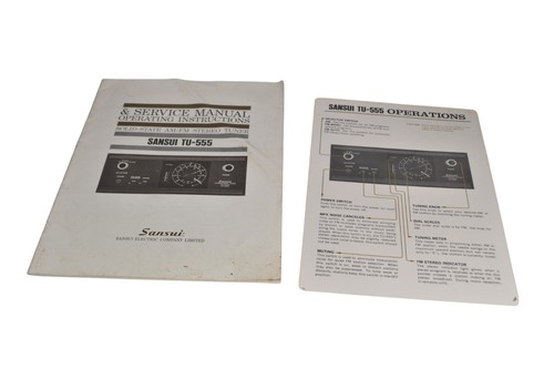 Sansui 555 manuale - sansui,