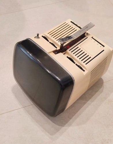Televisore portatile vintage - televisore,