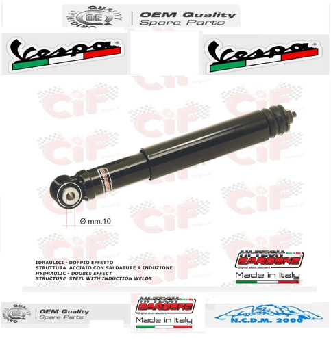 Ammortizzatore posteriore - ammortizzatore,