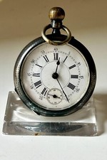 ROBERT GENEVE OROLOGIO DA TASCA SILVER POCKET WATCH  MONTRE A GOUSSET TASCHENUHR