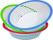 CESTINO PLASTICA TONDO