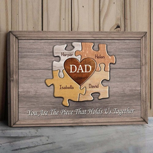 Puzzle personalizzato papà - puzzle,