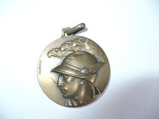 MEDAGLIA COMMEMORATIVA XIII ADUNATA ANNUALE 10° ALPINI NAPOLI APRILE 1932 