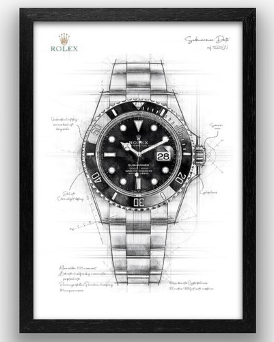 Rolex submariner disegno - submariner,