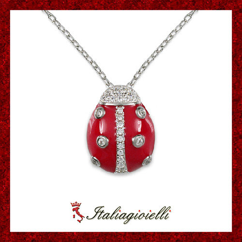 Collana coccinella - collana,