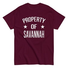 Maglietta Property Of Savannah