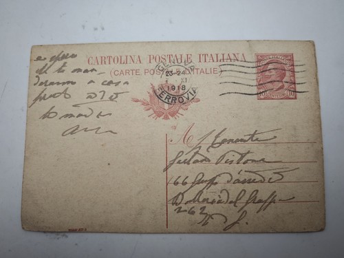 Cartolina postale antica 1918 - antica,