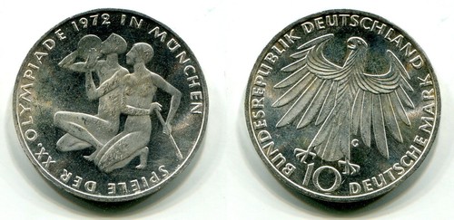 Brd 1972 g argento - dm,
