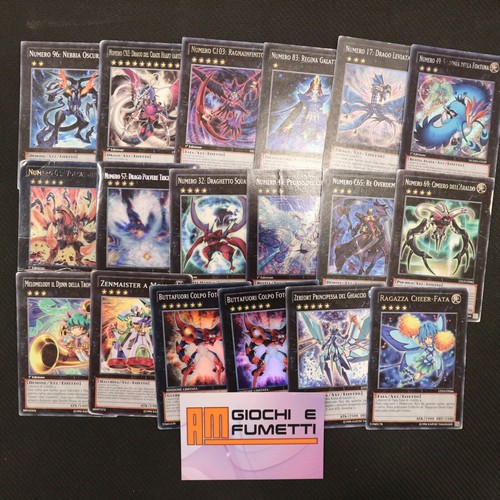 Lotto carte xyz rare - 18,