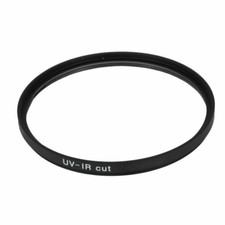 Vetro ottico nero 46 mm taglio