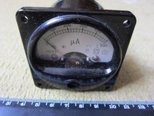 1x SOVIET USSR Microammeter