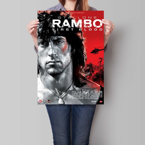 Locandina film rambo primo - rambo,