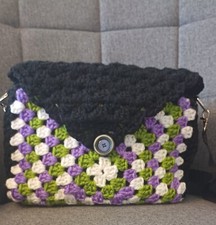 borsa all uncinetto Fatta A