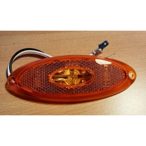 Luce ingombro arancio led bd11 - led,