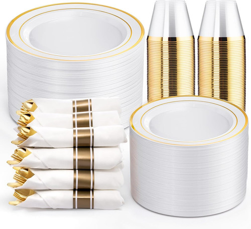 Set stoviglie plastica - stoviglie, in