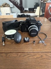Nikon nero 35mm fotocamera - 35mm,