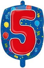 Palloncino Numero 5 ANNI