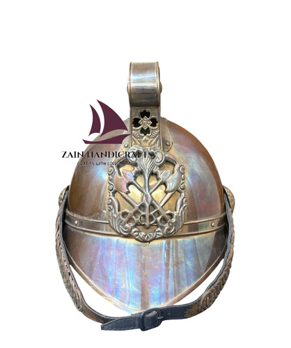 Casco pompiere zain - pompiere, antico