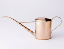 Annaffiatoio in rame Negishi M manico in ottone vaso da giardino interno