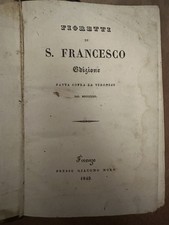 Antico Libro “I Fioretti Di