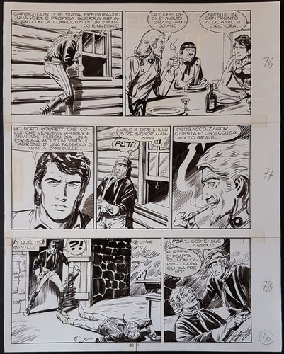 Zagor tavola originale g - zagor,