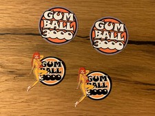 4x Gumball 3000 Stickers