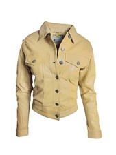 Giacca donna gialla in vera