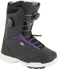 Scarpe da snowboard NITRO barca da snowboard SCALA BOA boot 2025 black/purple snowboard