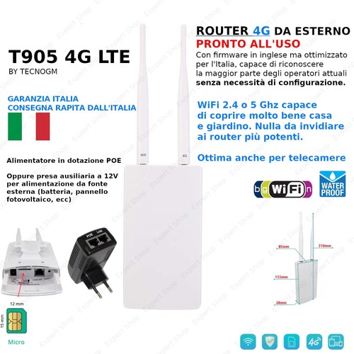 Router lte antenna t905 - 4g,